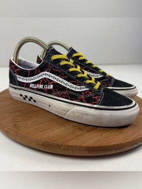 Rare Vans Style 36 “Hellfire Club” X Strangers Things Sneakers